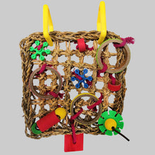 Cargar imagen en el visor de la galería, Bird Perch Ladder with Colorful Toys