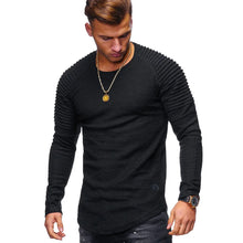 Load image into Gallery viewer, Men's Slim Fit Long Sleeve with Accordion Shoulder
