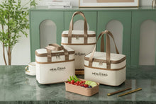 Load image into Gallery viewer, Large Capacity Insulated Bento Lunch Tote Bag