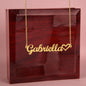 Personalized Name and Heart Pendant Necklace
