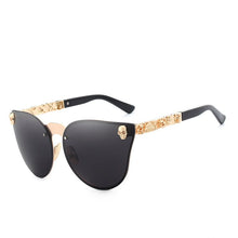 Load image into Gallery viewer, Women Mirror Skull Frame Sunglasses