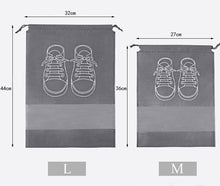 Load image into Gallery viewer, Portable Drawstring See Through Shoe Bag