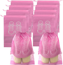 Load image into Gallery viewer, Portable Drawstring See Through Shoe Bag