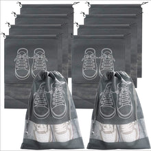 Load image into Gallery viewer, Portable Drawstring See Through Shoe Bag
