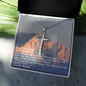 Personalized Stainless Steel Cross for your wife