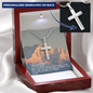 Personalized Cross Necklace for Daughter from Dad