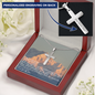 Personalized Stainless Steel Cross for your wife