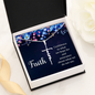 Stay In Faith Cross Necklace