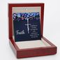 Stay In Faith Cross Necklace