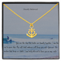 Personalized Anchor Pendant for Your Wife