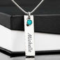 Personalized Birthstone Necklace for Daughter