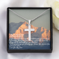 Stainless Steel Cross Necklace for Wife