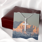 Stainless Steel Cross Necklace for Wife