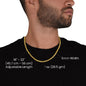 Cuban Link Chain Necklace For Your Husband