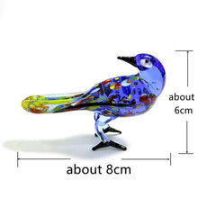 Load image into Gallery viewer, Glass Bird Decor