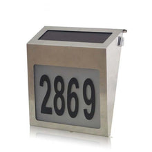 Load image into Gallery viewer, Solar Address Sign