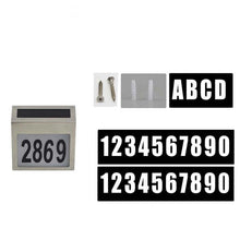 Load image into Gallery viewer, Solar Address Sign