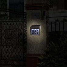 Load image into Gallery viewer, Solar Address Sign