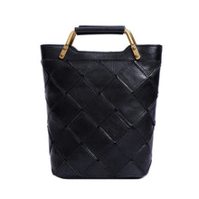 Load image into Gallery viewer, Retro Geometric Genuine Leather Handbag
