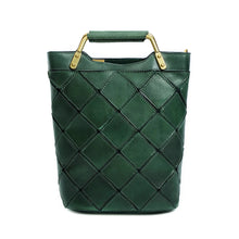 Load image into Gallery viewer, Retro Geometric Genuine Leather Handbag
