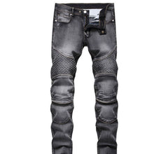 Load image into Gallery viewer, Stylish Cycling Slim-Fit Denim Jeans
