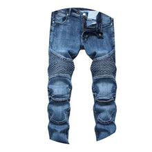 Load image into Gallery viewer, Stylish Cycling Slim-Fit Denim Jeans
