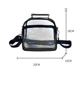 Load image into Gallery viewer, Transparent Stadium Approved Crossbody  Shoulder Bag
