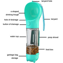 Load image into Gallery viewer, Portable Dog Food and Water Drinking Cup
