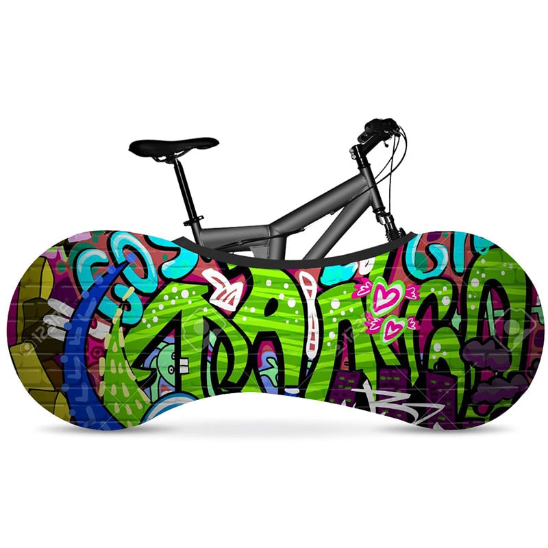 Indoor Graffiti Bicycle Cover