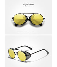 Load image into Gallery viewer, Night Vision Retro Metal Frame Eyewear
