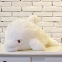 Load image into Gallery viewer, 1pc  Luminous Plush Dolphin Pillow,
