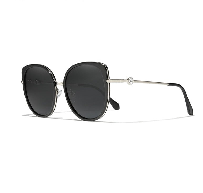 Cat Eye Sunglasses with Rhinestones