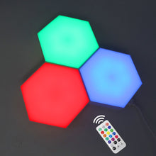 Load image into Gallery viewer, Hexagon Touch Sensor LED Light
