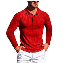 Load image into Gallery viewer, Men&#39;s Long Sleeve Knit Shirt
