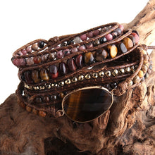 Load image into Gallery viewer, Mixed-Natural-Stones-Wrap-Bracelet.jpg
