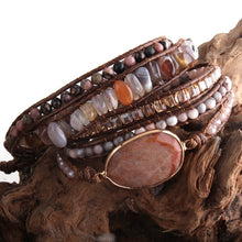 Load image into Gallery viewer, Mixed-Natural-Stones-Wrap-Bracelet.jpg
